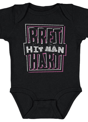 Bret Hart Logo WHT