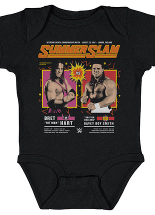 SummerSlam 1992 Match Poster Kids WWE Baby Onesie
