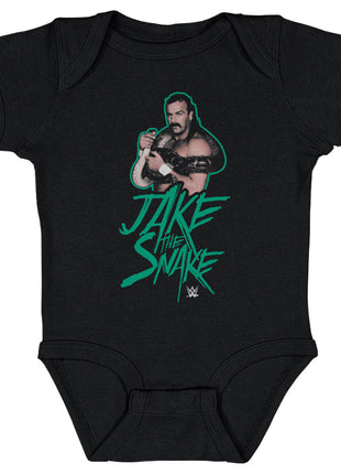 Jake The Snake Name Pose Kids WWE Baby Onesie