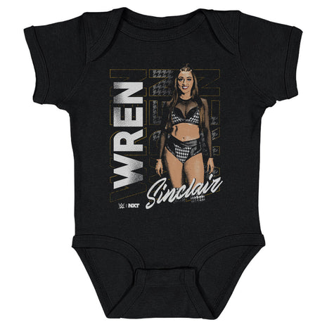 Wren Sinclair Vertical Name Kids WWE Baby Onesie