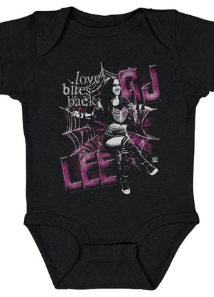 AJ Lee Spider Web Kids WWE Baby Onesie