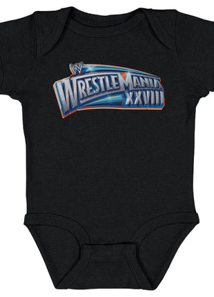 WrestleMania 28 Logo Kids WWE Baby Onesie