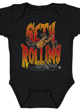 Seth Rollins Splash WWE Kids Baby Onesie