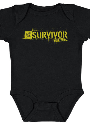WWE Survivor Series 2009 Logo Kids WWE Baby Onesie