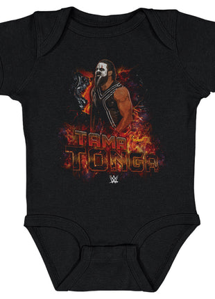 Tama Tonga WWE Flames Kids WWE Baby Onesie