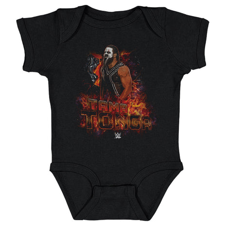 Tama Tonga WWE Flames Kids WWE Baby Onesie