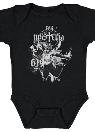 Rey Mysterio Mono WWE Kids Baby Onesie