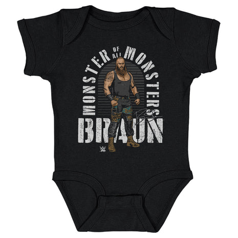 braun strowman monster of all monsters Braun Strowman Monster Of All Monsters WWE Kids Baby Onesie