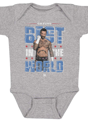 CM Punk Gritty WWE Kids Baby Onesie