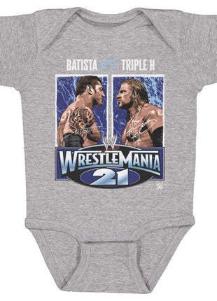 WrestleMania 21 Triple H Vs. Batista WHT