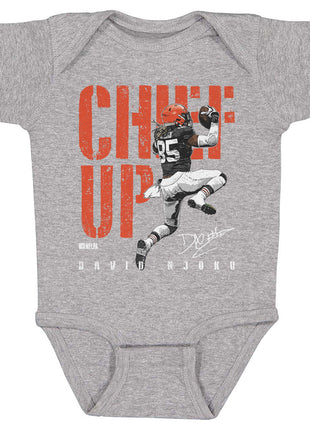David Njoku Cleveland Chief Up WWE Kids Baby Onesie