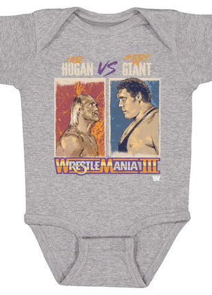 WrestleMania III Hulk Hogan Vs. Andre The Giant WHT