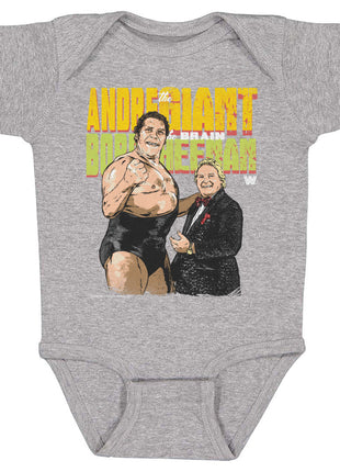 Andre The Giant & Bobby The Brain Heenan WHT