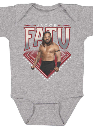Jacob Fatu Superstar Name WWE Kids Baby Onesie