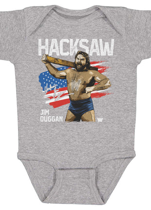 Hacksaw Jim Duggen Flag WHT