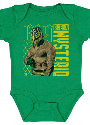 Rey Mysterio Pose WWE Kids Baby Onesie