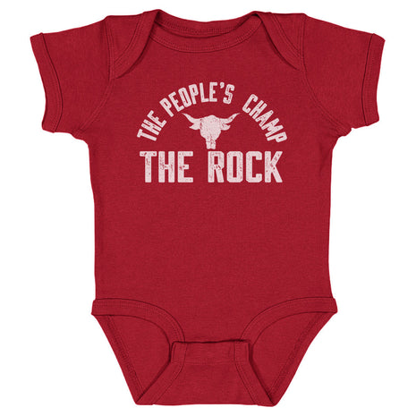 The Rock The People's Champ Logo WHT