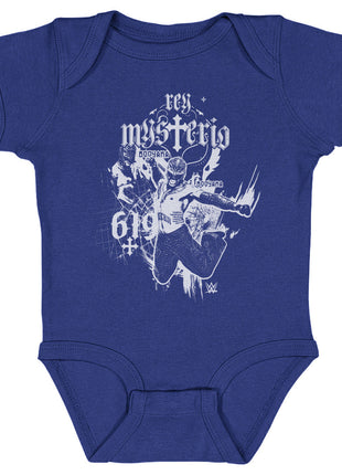 Rey Mysterio Mono WWE Kids Baby Onesie