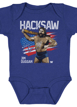 Hacksaw Jim Duggen Flag WHT