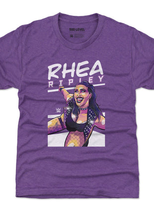 Rhea Ripley Illustration Kids WWE T-Shirt