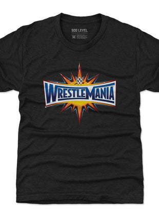WWE WrestleMania 2017 Logo WHT