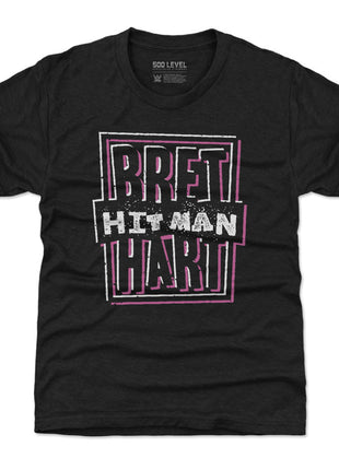 Bret Hart Logo WHT