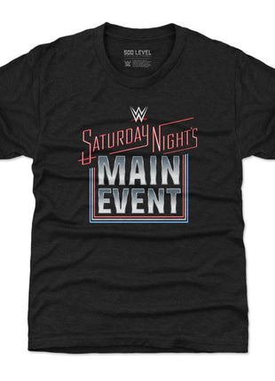 WWE Saturday Night's Main Event 2024 Logo WHT