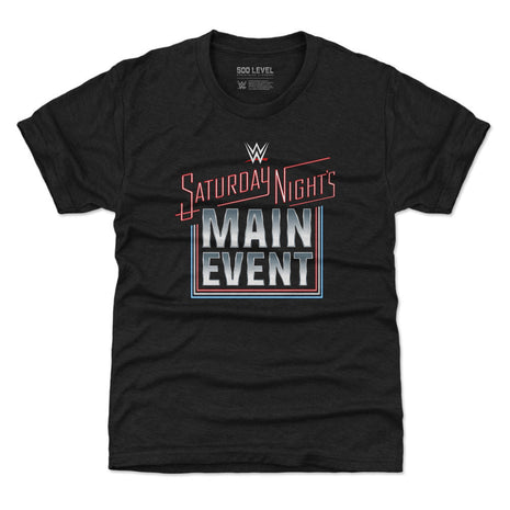 WWE Saturday Night's Main Event 2024 Logo WHT