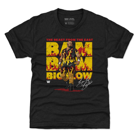 Bam Bam Bigelow Fire WHT