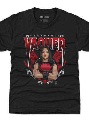 Stephanie Vaquer Horns WWE Kids T-Shirt