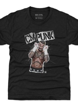 CM Punk Grunge Kids WWE T-Shirt