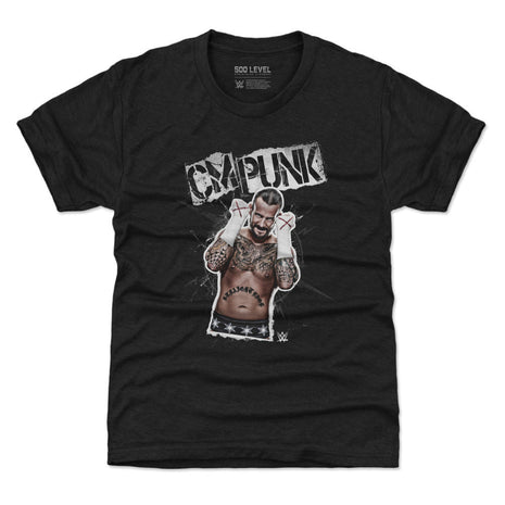 CM Punk Grunge Kids WWE T-Shirt