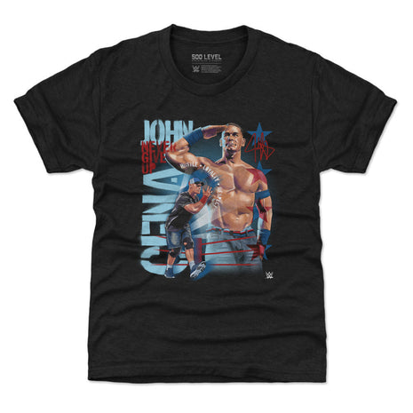 John Cena Never Give Up Salute Kids WWE T-Shirt