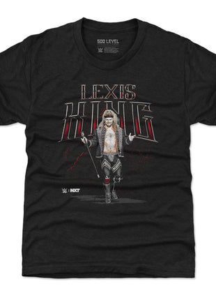 Lexis King Superstar Name Kids WWE T-Shirt