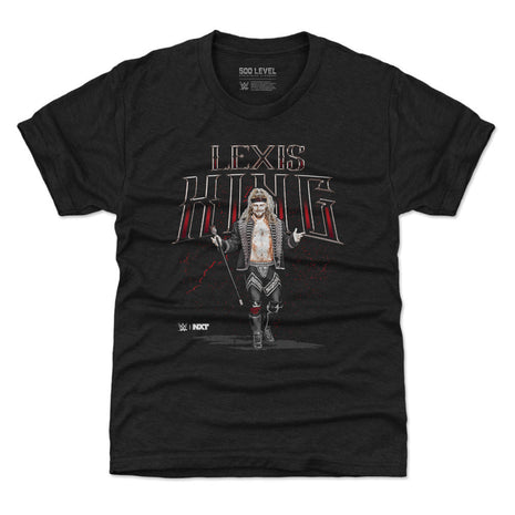 Lexis King Superstar Name Kids WWE T-Shirt