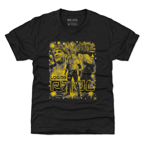 Logan Paul Vintage Grunge Kids WWE T-Shirt