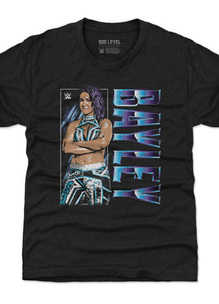Bayley WWE Vertical Name Kids WWE T-Shirt