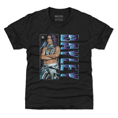 Bayley WWE Vertical Name Kids WWE T-Shirt