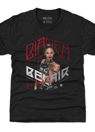 Bianca Belair Kiss WHT