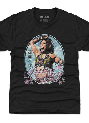 Iyo Sky Grunge Frame Kids WWE T-Shirt
