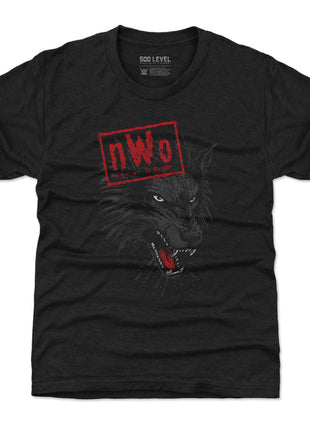 nWo Wolf Logo WHT