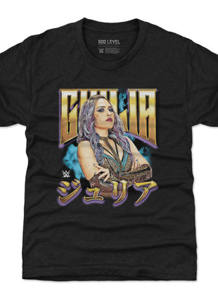 Giulia Superstar Name Kids WWE T-Shirt