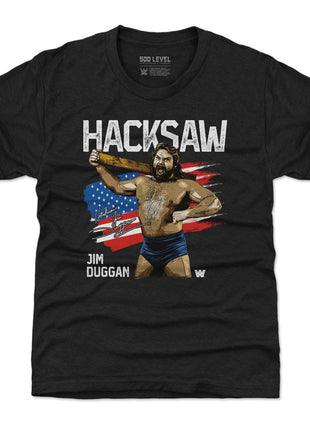 Hacksaw Jim Duggen Flag WHT