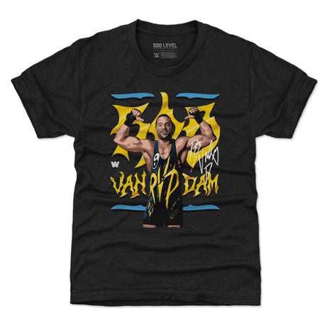 Rob Van Dam Pose WWE Kids T-Shirt