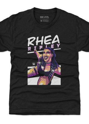 Rhea Ripley Illustration Kids WWE T-Shirt
