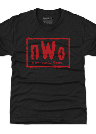 nWo Red Logo WHT