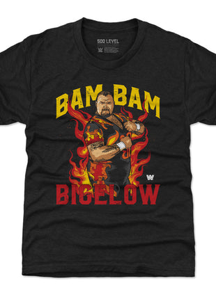 Bam Bam Bigelow Flames WHT