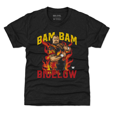 Bam Bam Bigelow Flames WHT