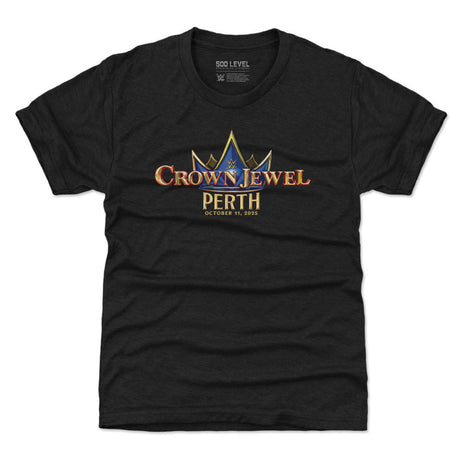 WWE Crown Jewel Perth 2025 Kids WWE T-Shirt