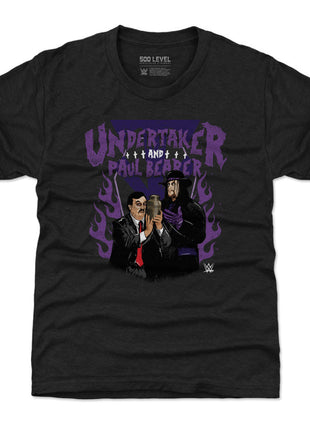 Undertaker & Paul Bearer Pose WHT